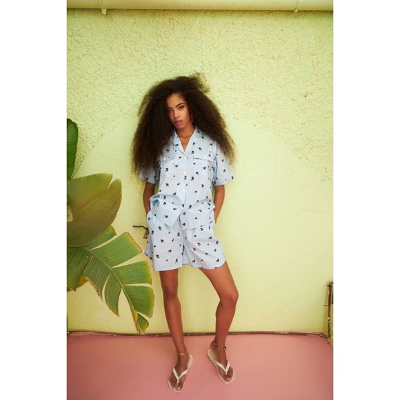 Crās Alice Cuffed Shorts High Waist Boxer Style 100% Organic Cotton Cras 40 - Picture 7 of 7